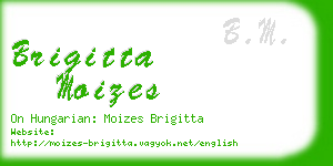 brigitta moizes business card